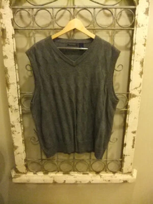 SADDLEBRED V-ОБРАЗНЫМ ВЫРЕЗОМ СВИТЕР ЖИЛЕТ МУЖСКОЙ - БОЛЬШОЙ - Изображение 1 из 2