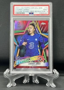 2021-22 Lauren James Topps Chrome Women's Champions League - Future Stars /5 RC - Picture 1 of 1