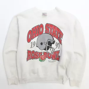 Vintage Ohio State Buckeyes Rose Bowl Crewneck Sweatshirt Size XL 1997 90s NCAA - Picture 1 of 6