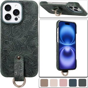 Funda rígida a prueba de golpes con cordón bandolera para iPhone 16 Pro Max 15 14 13 12 Pro Max - Imagen 1 de 73