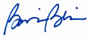"Olympic Speed Skating Champion" Bonnie Blair Hand Signed 3X5 Card - Picture 1 of 1