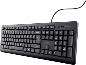 Trust 24641 Kabelgebunden Tastatur USB Keyboard Ergonomisch DE QWERTZ Büro/Ofis - Bild 1 von 5