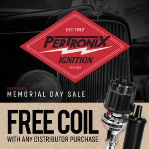 Pertronix Flame-Thrower "Stock-Look" Distributor Ford 351C-460 - Free Coil - Picture 1 of 3