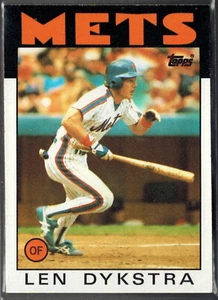 1986 Topps ~ Len Dykstra 53 Rookie **June Liquidation 2 for 1 - Picture 1 of 2
