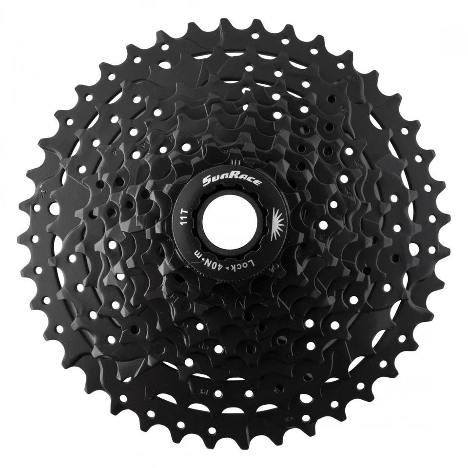 SUNRACE FH Cass SUNRACE Csm980 11-40 Bk 9s Cs-m980 Cassette