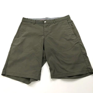 Nike Tiger Woods Collection 32 (Fit 32 In) Flat Chino 10" Shorts Dark Green - Picture 1 of 12