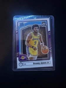 Bronny James 2024-25 Donruss Optic Rated Rookie #282 Los Angeles Lakers - Imagen 1 de 2