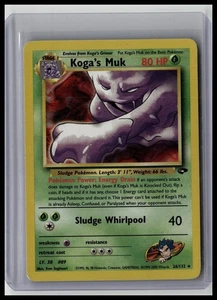 Koga's Muk - Gym Challenge Unlimited Non-Holo Rare Pokemon TCG - Picture 1 of 3