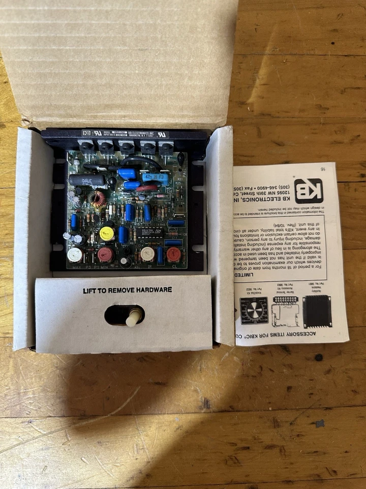 KBIC-240 (9428), SCR DC Drives, 230 Vac Input, 0-180 Vdc Output, thru 1 HP - Image 1 of 4