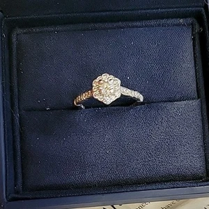 Platinum Ladies COSTCO Diamond Ring TCW .50 ct/VS2/I 1342967 Size 7 COA Orig Box - Picture 1 of 12