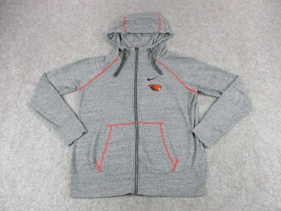 Sudadera con Capucha Oregon State Beavers Para Mujer Mediana NCAA Baloncesto Cremallera Completa Nike Suéter Foto 1 de 4
