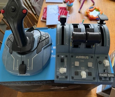 Thrustmaster TCA Captain Pack X Airbus Edition Flight Stick & Throttle - Image 1 of 2