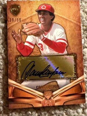 2013 Topps Supreme DAVID CONCEPCIÓN SA-DC /50 Auto AutographCincinnati Reds LOW$ - Image 1 of 2