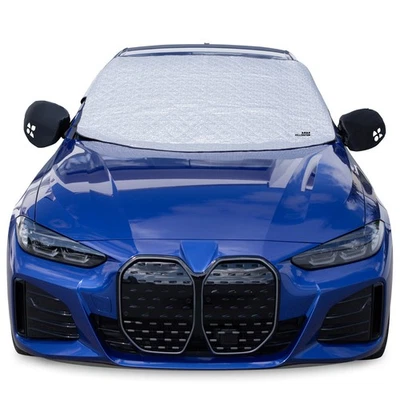 Premium Reversible Car Windscreen Cover with Aluminium UV and Snow Protection - Image 1 of 4