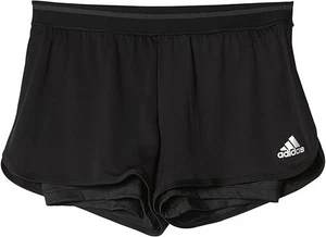 Pantalones cortos para correr Adidas ClimaChill 2 en 1 para mujer - 2" entrepierna - AI0884 - negros - S - Imagen 1 de 3