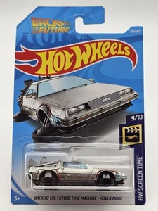 2019 Hot Wheels Super Treasure Hunt Back To The Future Time Machine STH - Picture 1 of 6
