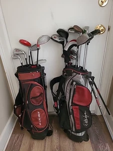 2 Junior Golf Club Sets & Bags Walter Hagen JR Series + Bullet Series II (ERP) - Picture 1 of 24