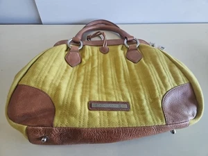 BCBGMAXAZRIA Herbst Leder Wildleder Schulter Handtasche Geldbeutel  - Bild 1 von 10