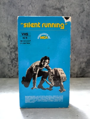 Silent Running sci-fi VHS. MCA rainbow release. I believe first printing. - Image 1 of 4