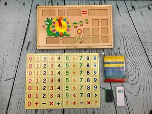 Counting Stick Calculation Math Educational Toy Wooden Number Cards - Picture 1 of 2