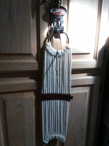 Weaver Leder Viskose 15 Strang Pony Cinch, weiß mit braunen Akzenten Gr. 24 - Bild 1 von 3