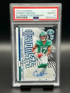 Garrett Wilson 2022 Illusions Illusionists AUTO 🔥PRIMA STAMPA🔥 1/75 PSA 10 - Foto 1 di 2