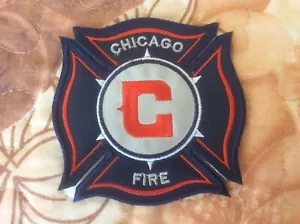 Patch Chicago Fire FC Old Logo MLS Soccer Ilinois - Picture 1 of 1