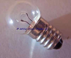#27 Miniatura E10 4.9V Lámpara de Tornillo para Linterna Radio Aparato Ferrocarril - Imagen 1 de 1