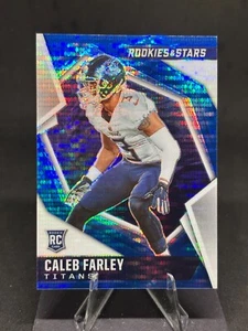 Caleb Farley 2021 Rookies & Stars #170 Blue Pulsar Prizm/50 Tennessee Titans radiocontrol - Imagen 1 de 2