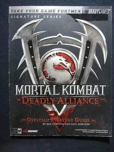 Mortal Kombat(R): Deadly Alliance(TM) Official Strategy Guide (Signature Serie.. - Picture 1 of 3
