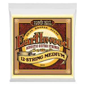 Cuerdas de guitarra de bronce Ernie Ball 2012 Earthwood acústica 80/20 12 cuerdas 11-52 - Imagen 1 de 1