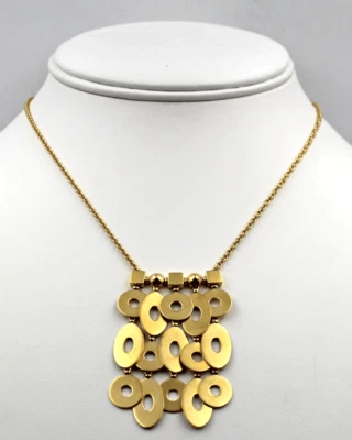 "Collar y bolsa colgante Bvlgari Bulgari oro amarillo 750 18 quilates Lucea 16"" 21,5 g" Foto 1 de 4