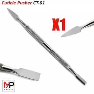 Sollevatore Unghie Senza Ruggine Spingi Cuticole Manicure Pedicure Strumenti Cura Unghie X1 - Foto 1 di 1