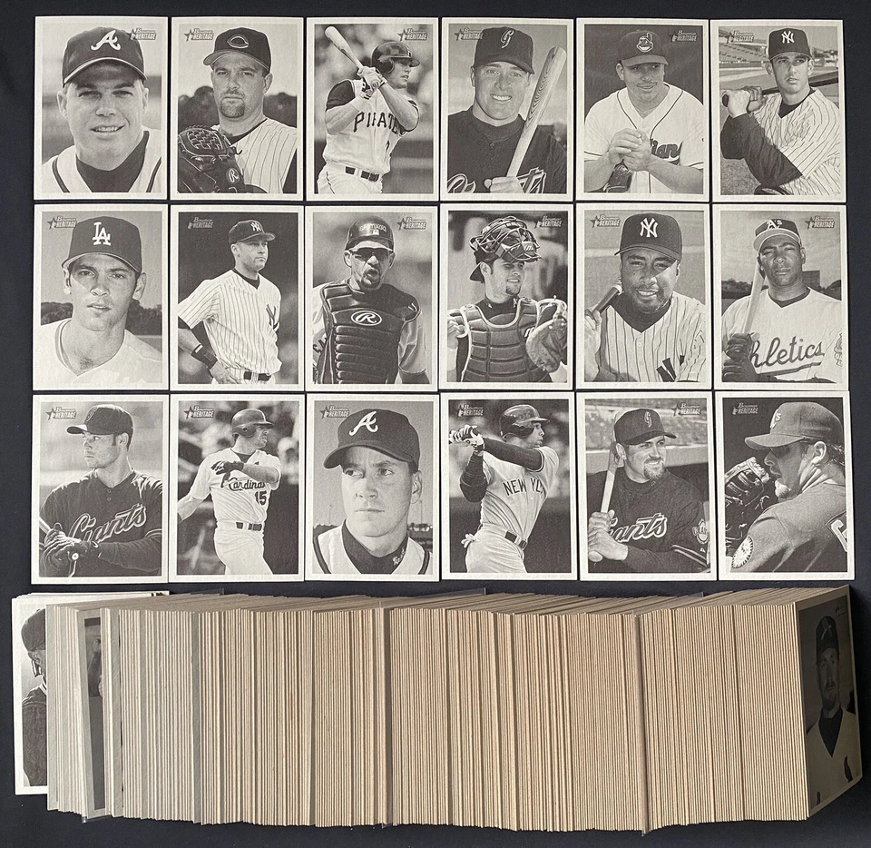  2001 Bowman Heritage - Baseball Cards #1-220 - Complete Your Set - You U Pick - Image 1 of 1