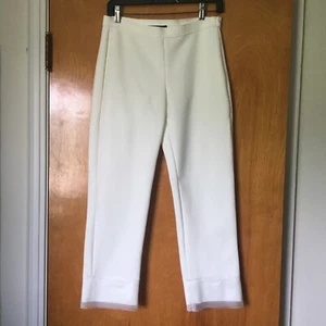 Marie Saint Pierre White “Sanute” Capris Pants - Picture 1 of 14