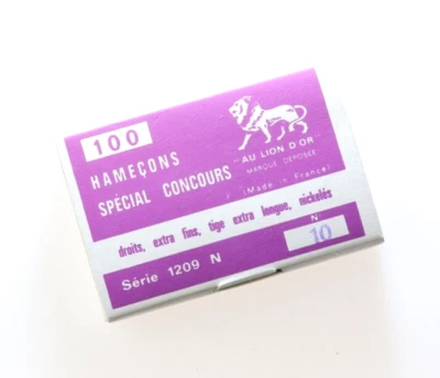 Ami AU LION D'OR - Ref. 1209 N - Size 10 - 100 pezzi - Made in France - FR959 - Immagine 1 di 4