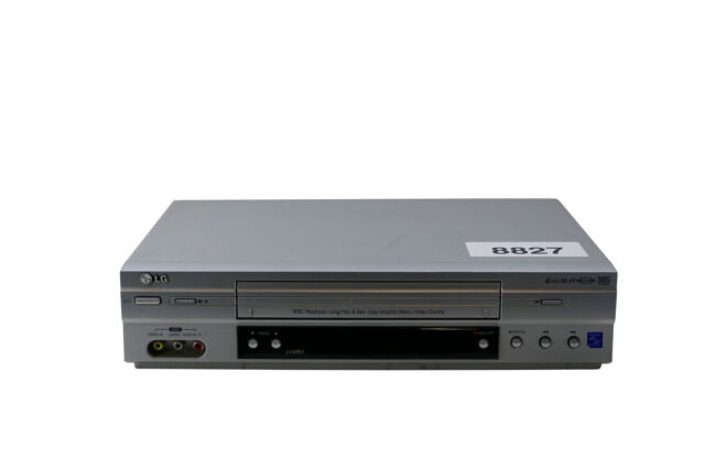 LG VC 9800 - combine lecteur de dvd divix + magnetoscope vhs enregistreur 6  tetes pal secam , TELECOMMANDE D ORIGINE , 100 % ok fonctionnement