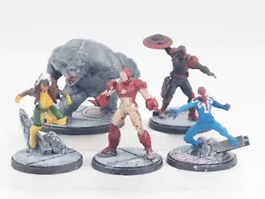 PROTOCOLO MARVEL CRISIS PERSONAJES COMPATIBLES X 5. PINTADO. AZUL 1649 - Imagen 1 de 6