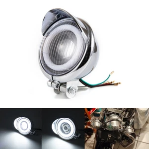 Faro LED de motocicleta punto de paso DRL niebla ojo de ángel para Harley Touring - Imagen 1 de 12