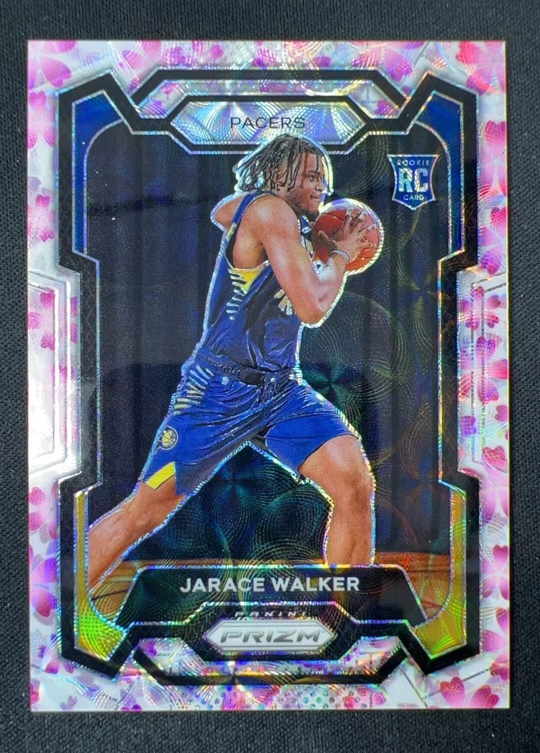 2023-24 Panini Prizm Jarace Walker #168 RC Rookie Choice Cherry Blossom /20