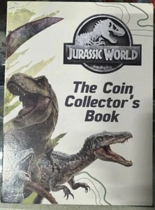 Jurassic World 25 SURPRISE COINS New Collector’s  Book Only - Picture 1 of 4