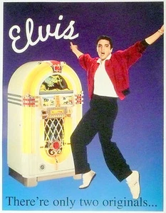 NewOldStock **  LIMITED EDITION WURLTIZER DEALERSHIP ELVIS PRESLEY JUKEBOX SHEET - Picture 1 of 3