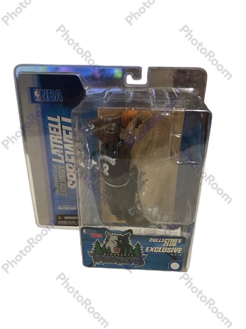 New In Case McFarlane As-Is NBA Minnesota Timberwolves #8 Latrell Sprewell Cover