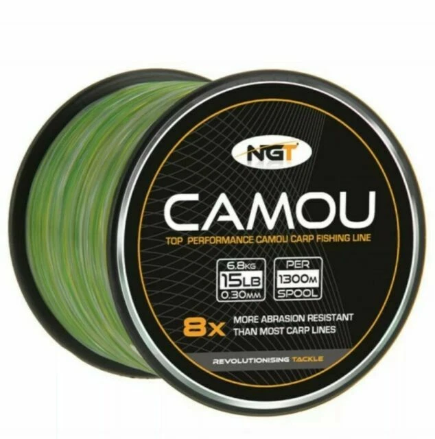NGT 1300m Spool of Camo Line