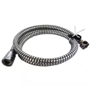 Tubo doccia ad incastro in plastica 72"" in PVC con dadi conici in ABS e lavatrice in gomma - Foto 1 di 5