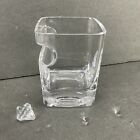 Vonams Stone Double Old Fashioned Whiskey Glass w/ Built-In Cigar Holder EUC