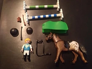 PLAYMOBIL GIRL WITH HORSE & CLOSED BAG ACCESSORIES - Picture 1 of 1