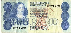 BILLETE SUDAFRICA 2 P118a ND 1978 EN MUY BUEN ESTADO - Imagen 1 de 2