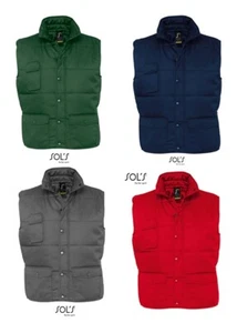 SOL´S Herren Bodywarmer Weste mit Taschen ärmellos Stehkragen Übergrößen S-5XL - Bild 1 von 7