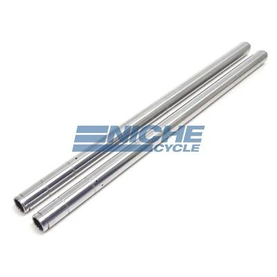 Tubos de horquilla delantera Honda CL70 soportes de suspensión cromo duro longitud de culata Foto 1 de 4